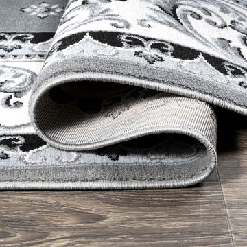 Acanthus French Border Area Rug